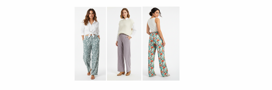 Women's Wide-Leg Pants