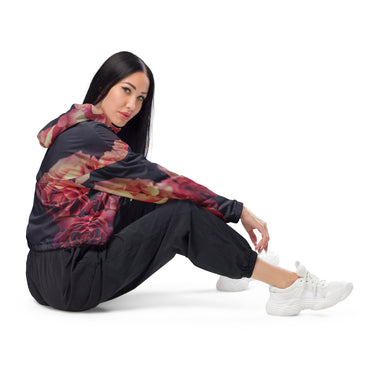 Secret Garden Cropped Windbreaker