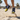 Beach volleyball action