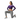 East Asian athlete in pilates pose