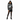 Female - Edgy streetwear with mini skirt