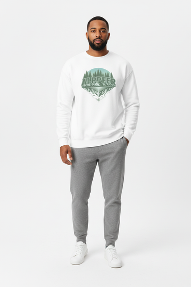 Front view with joggers