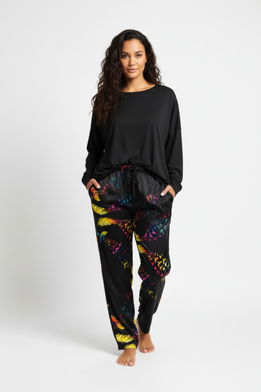 Oversized Sleep Shirt Set