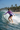 Pink Hibiscus Rash Guard Wave