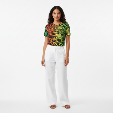 Safari Tee with Linen Pants - Middle Eastern Model
