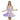White background motion view