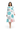Asian model walking