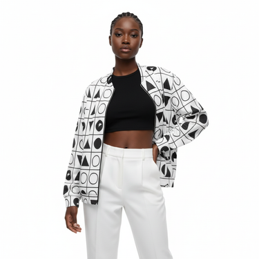 Black female model - fashion forward