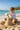 Boy Building Sandcastle