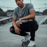 Close-up Skate Look 1 — Skatepark Crouch