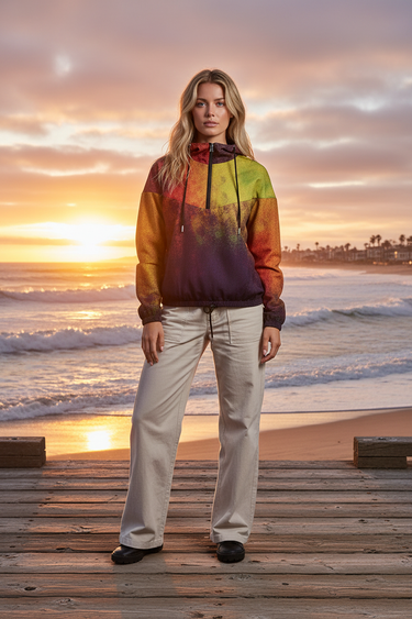 Coastal Boardwalk Look