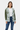 Female model - open cardigan over tee with jeans
