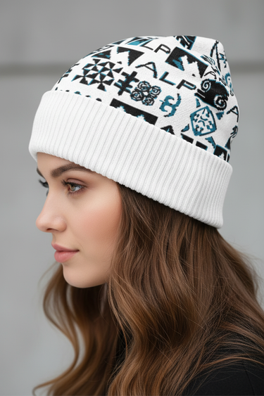 Female model side profile