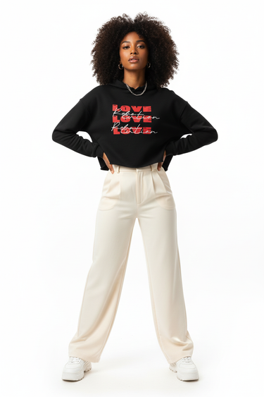 Look 1 – Black Hoodie