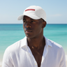 Look 2 – White, Male, Beach
