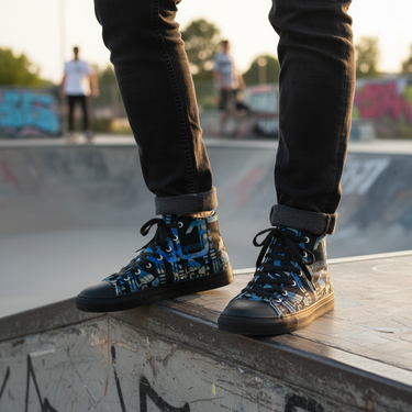 South Asian male model skate park